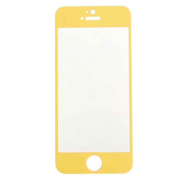 Colorful Tempered Glass Film Screen Protectors For iPhone 5 5S 5C