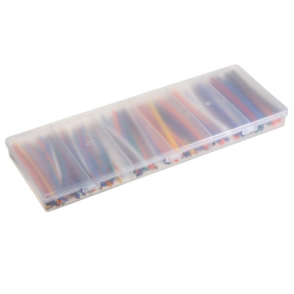 180pcs Assortment Ratio 2:1 Heat Shrink Tubing Tube Sleeving Wrap