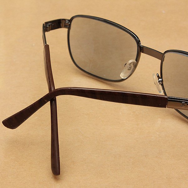 Mens Reading Sunglasses Matel Frame Rectangle Reading Sunglasses
