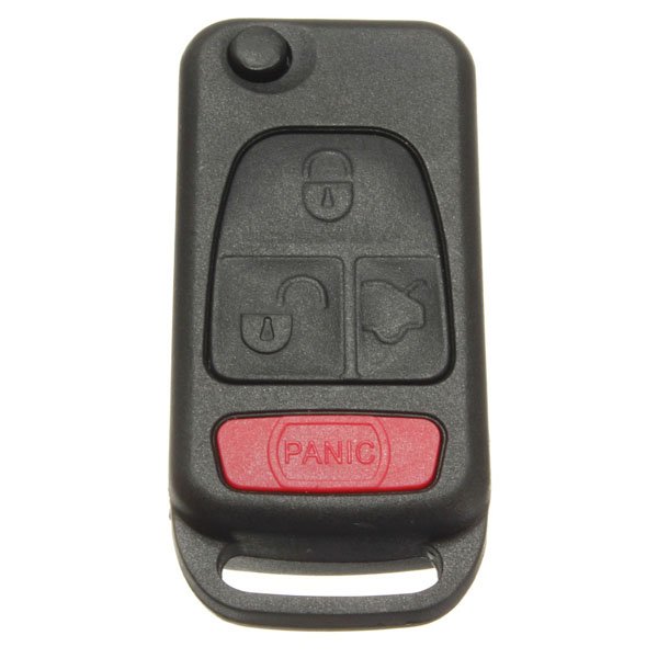 4 Buttons Remote Keyless Entry Shell Case For Mercedes Benz ML
