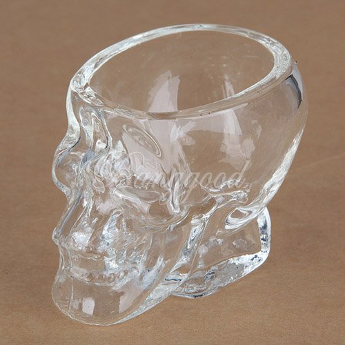 Crystal Skull Head Vodka Whiskey Shot Glass Cup