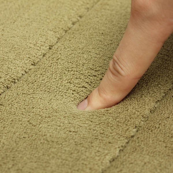 50X80cm Micro Suede Soft Bathroom Carpet Memory Foam Bath Mat
