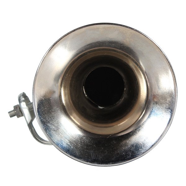 Vintage Chrome Loudspeaker Siren Hooter Horn Non-Electronic