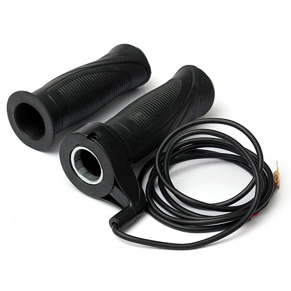 12v 24V 36V 48V Black Electric Scooters Bike Handlebar Throttle Grips