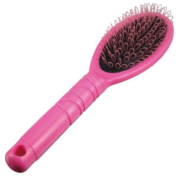 Loop Plastic Handle Pin Cushion Hair Extension Comb Anti-Static Brush