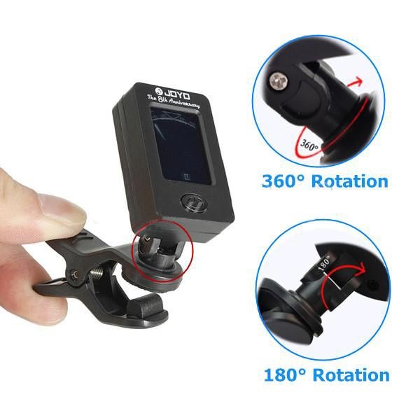 JOYO JT-01 Chromatic Tuner Chromatic Acoustic Guitar Tuner