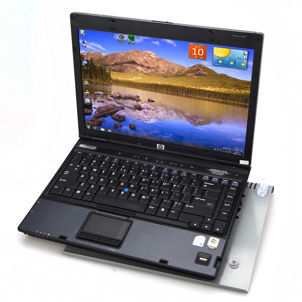 New 3 Fans USB Notebook Laptop Grey Iron Cooler Cooling Pad Fits 9