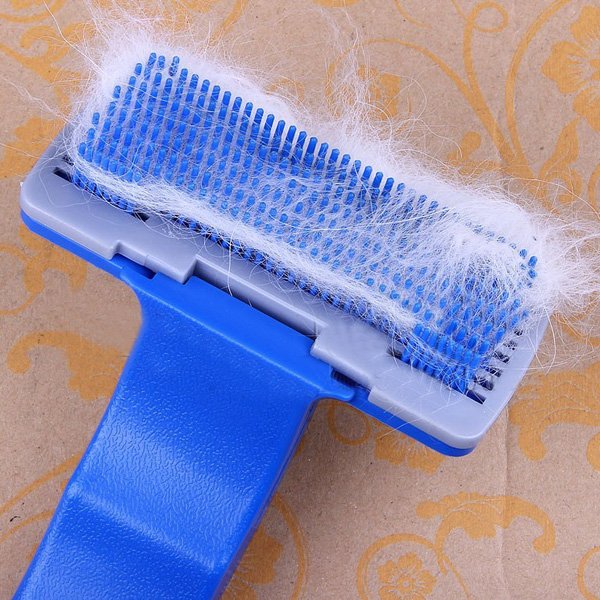 Pet Dog Cat Hair Fur Shedding Trimmer Grooming Rake Comb Brush
