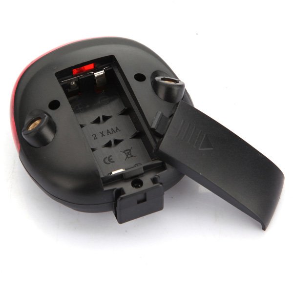 Cycling Bicycle Bike 5 Led Laser Light Beam Rear Tail LED Light Lamp
