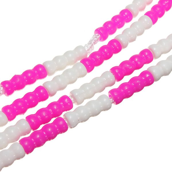 Plastic Adjustable Beaded Jumping Skipping Rope