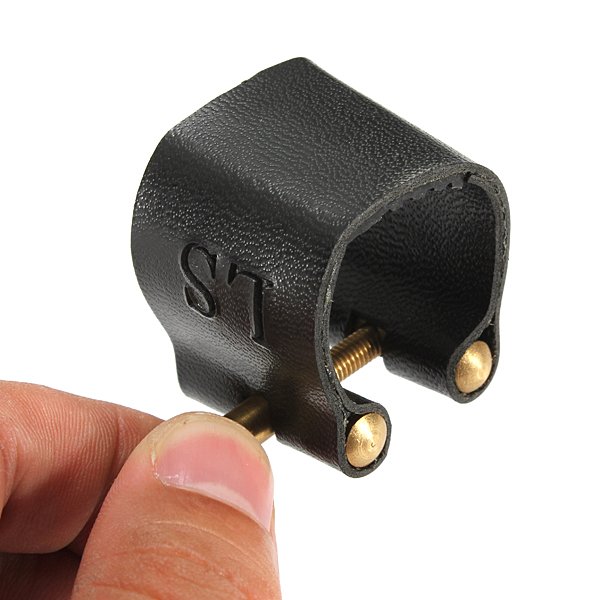 Ligature for Alto Sax Tenor Saxophone Mouthpiece w/Fattener Fastener