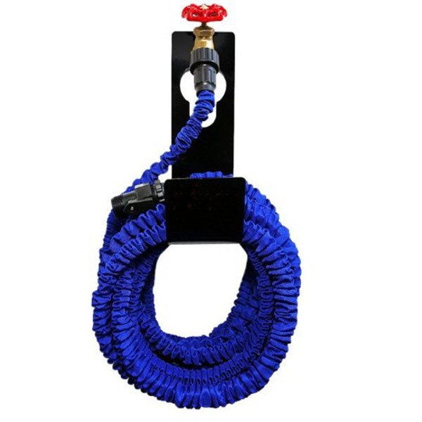 Metal Garden Hose Holder Hanger Pipe Reel Organizer Hanger Tap