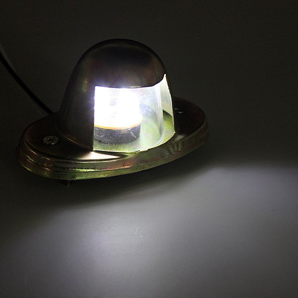 Trailer Truck Car 6 LED Number Plate License Light Lamp