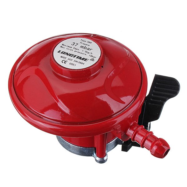 37mbar Gas Propane Regulator 27mm Fitting For Caravan Patio Heater BBQ