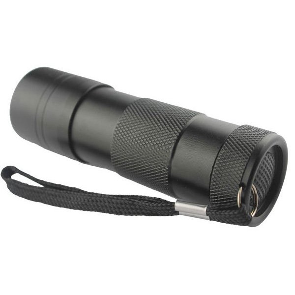 12 LED BlackLight Ultra Violet UV Flashlight Torch Lamp