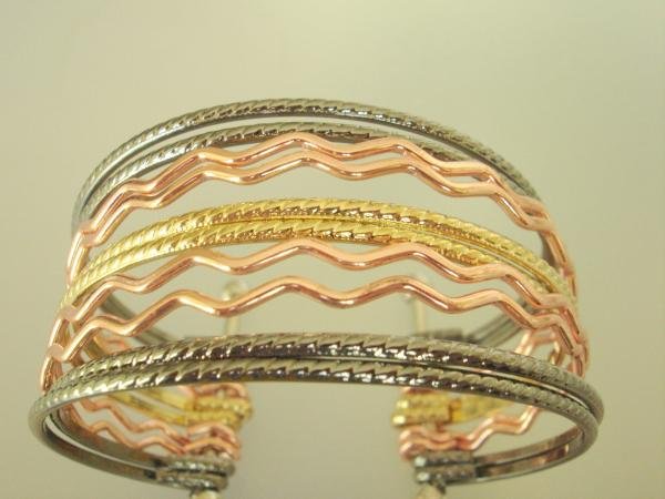 10-in-1 Cuff Alloy Bangle