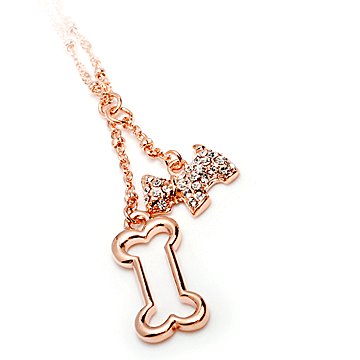 Rose Gold Plated + Cubic Zirconia