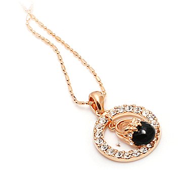 White Gold Plated + Cubic Zirconia Necklace