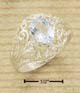 Blue Topaz Ring w/Open Waeve Shank
