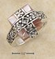 Square Pink Mother of Pearl Ring