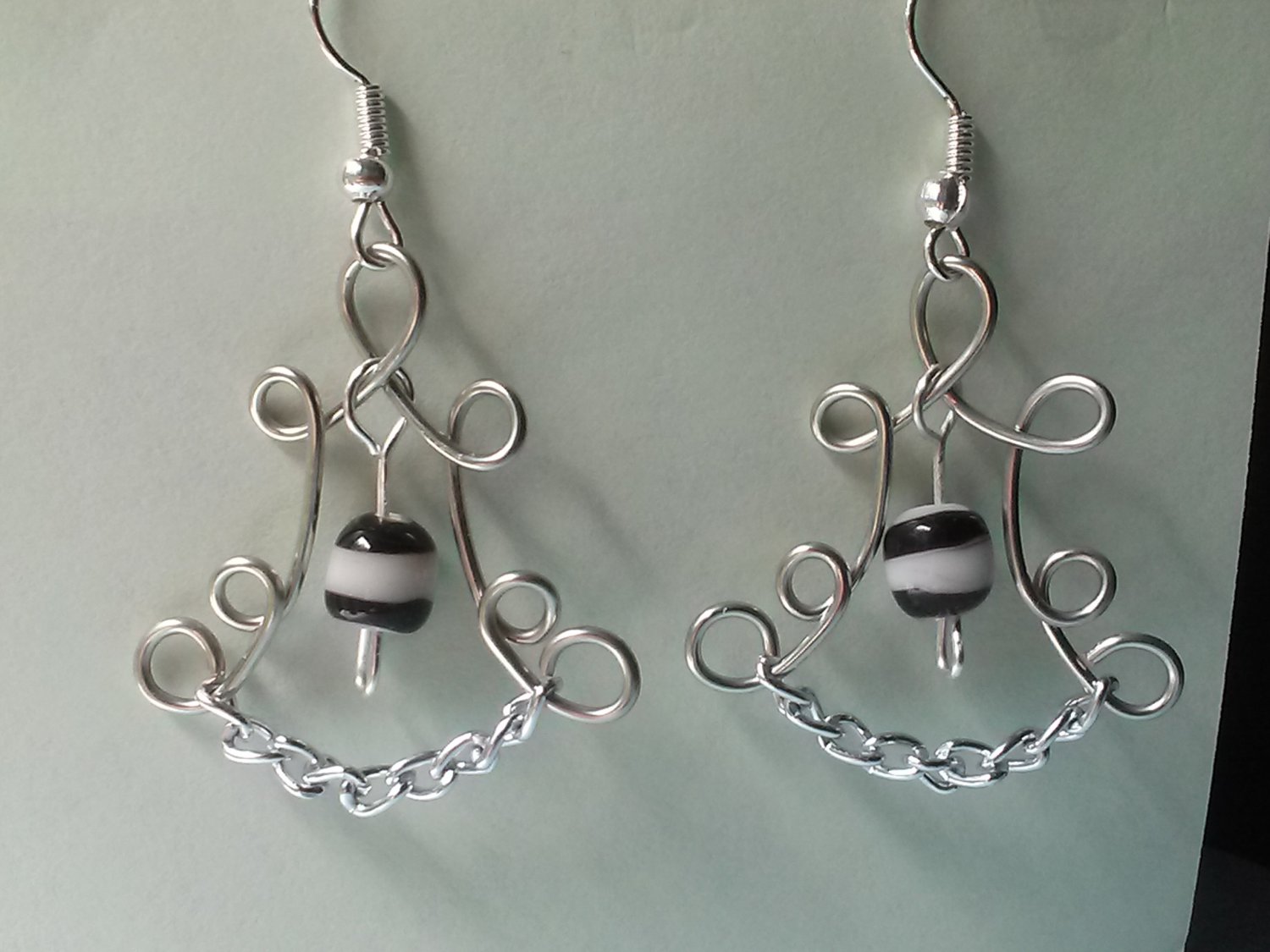 Wire Design Earrings