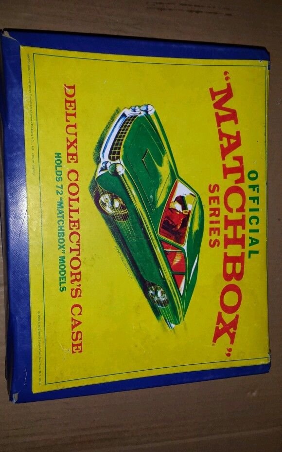 Vintage Matchbox Series Collectors Case W Vintage Cars Lesney