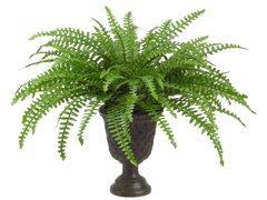 Artificial Boston Fern In Urn
