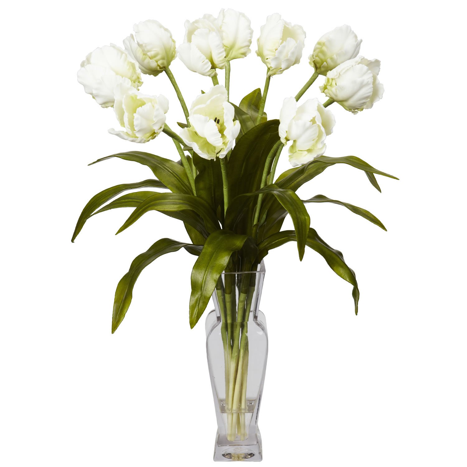 Golden Sunflower Arrangement - White