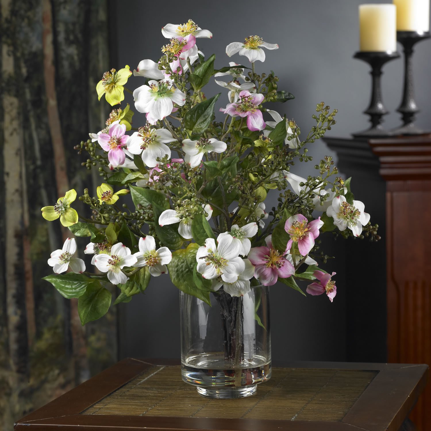 Dogwood Silk Flower Arrangement