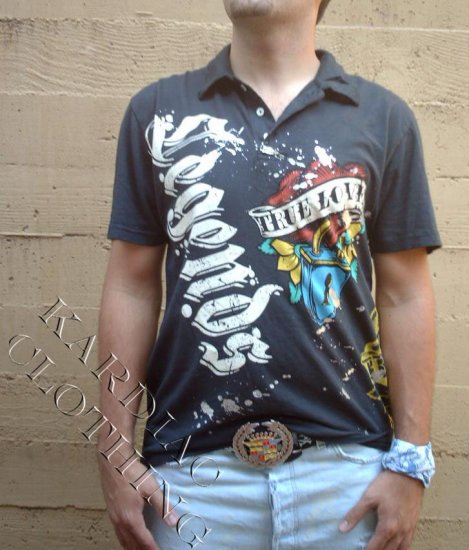 Legends of Style "True Love" Polo Shirt + Free Ed Hardy Poster