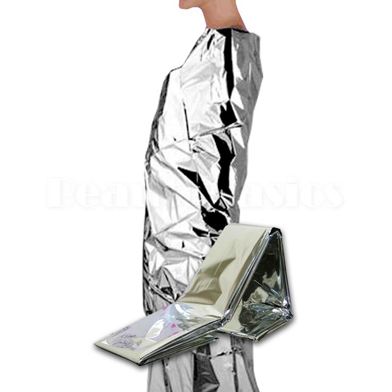 6 Pcs Body Wrap Foil Blanket / 84"x52" - BD7001x6