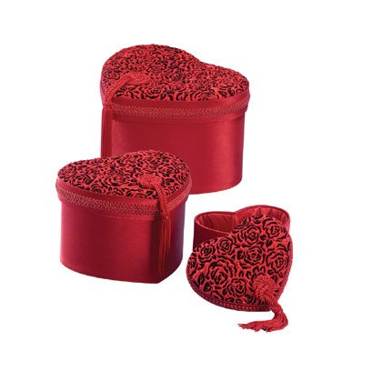 Satin Heart boxes