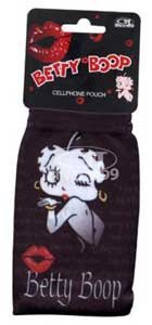 Betty Boop Cell Phone Pouch - Blowing Kiss