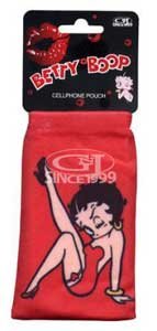 Betty Boop Cell Phone Pouch - Betty Leg-up