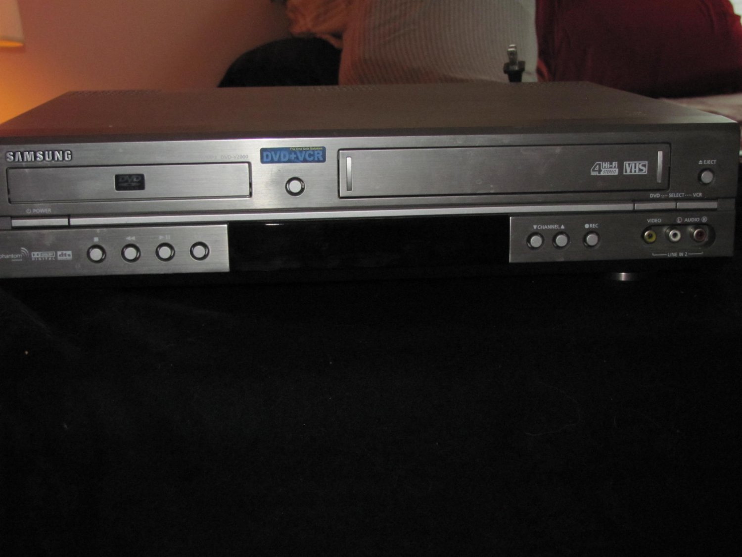 Samsung DVD-V2000 DVD VHS Combo