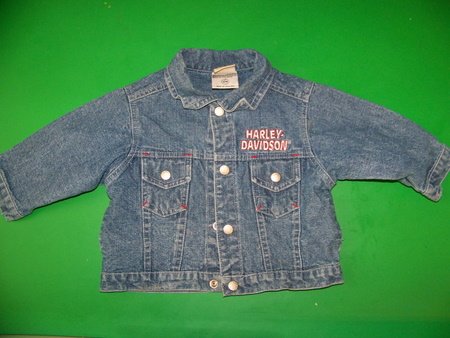 Harley Davidson Denim Jacket - 12m