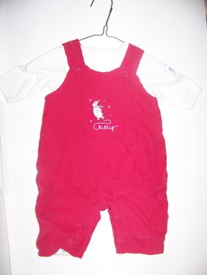 3 M Lullaby Club "Chilly Willy" Penguin Overalls