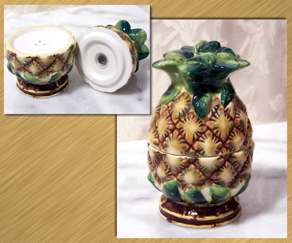 Pineapple Salt and Pepper Shakers