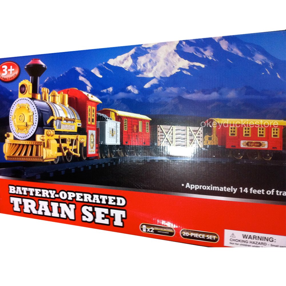 14 feet track battery operated christmas tree train 20 14 feet track battery operated christmas tree train 20