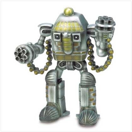 Astronaut Robot Warrior Figurine