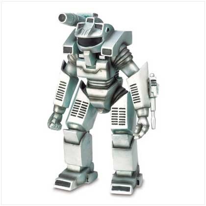 Robot Gunner Figurine