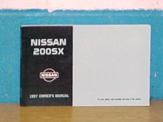 New 1997 Nissan 200SX Factory Owners Manual