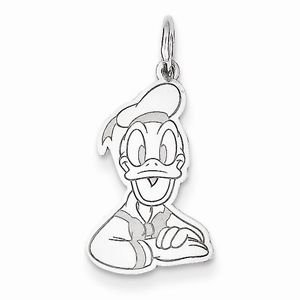 STERLING SILVER DISNEY DONALD DUCK CHARM