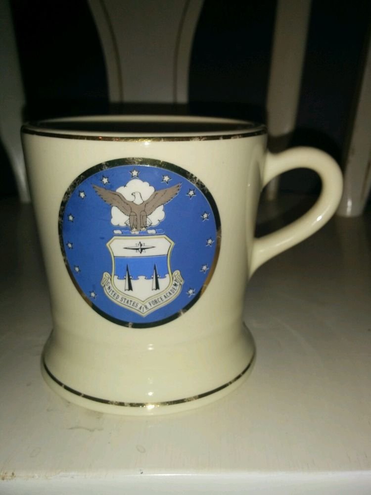 United States Air Force Academy mug with gold