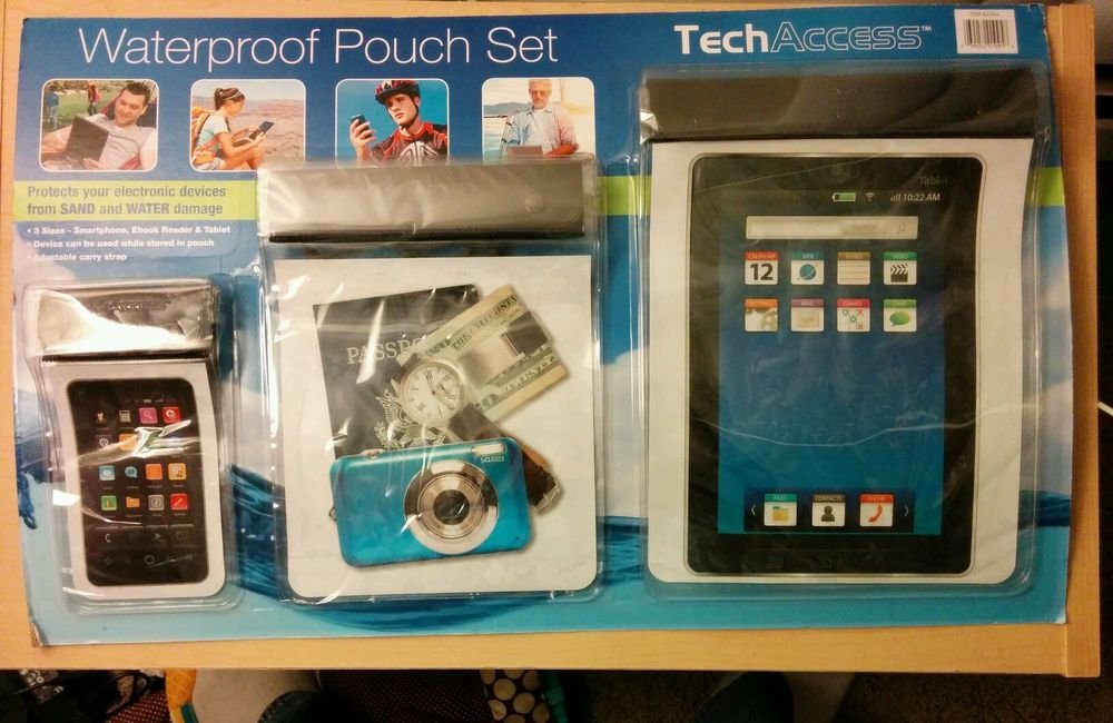 Universal Waterproof Apple devices Pouch Set for Smartphone Wallet Case
