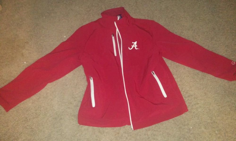 Alabama Crimson Tide Jacket : Football Jackets, Red, Regular Season NCAA