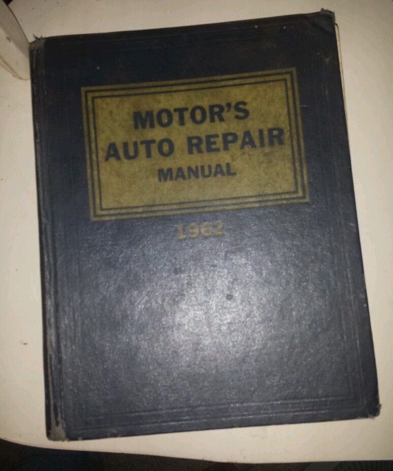 Motor's Auto Repair Manual 1962, 25th Edition Hardcover