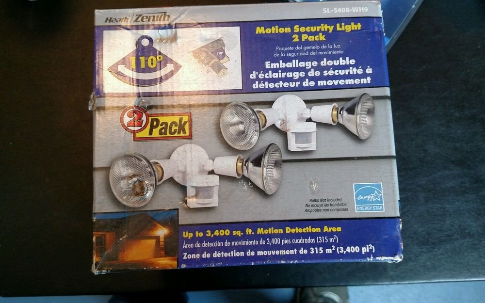 Heath zenith 110 white pack SL5408wh9