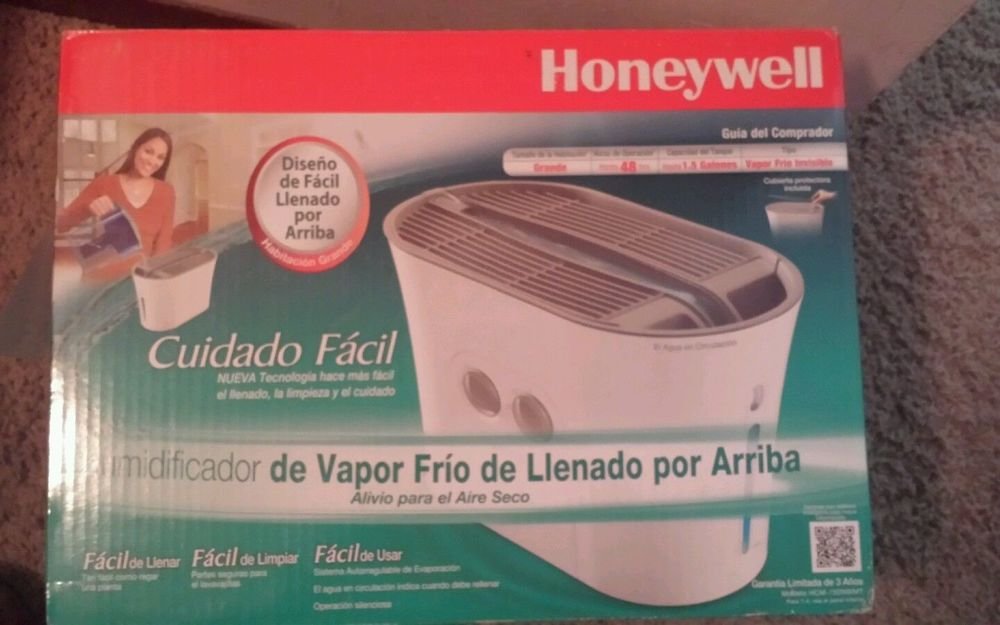 HCM750 HONEYWELL EASY-TO-CARE COOL MIST MOISTURIZER TOP FILL 1.5 GAL