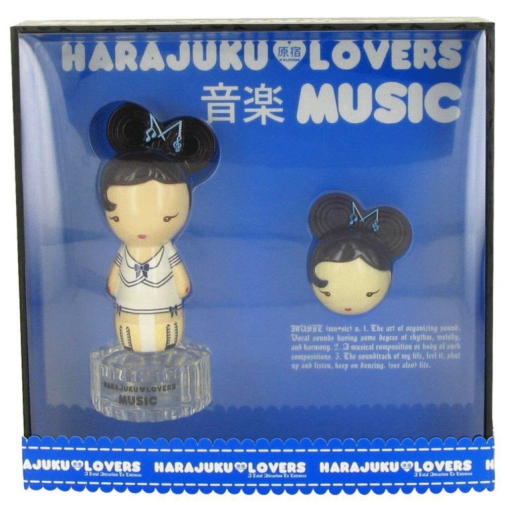 Harajuku Lovers Music By Gwen Stefani Gift Set -- 1 Oz Eau De Toilette Spray + S